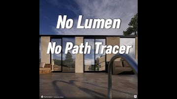 How to render WITHOUT Lumen or Path Tracer! *Twinmotion 2023.2. preview 2*