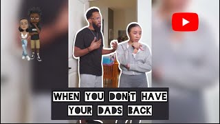 When you don’t have your Dads back #comedy #theclassiiics #funny #mom #dad #parents #kids