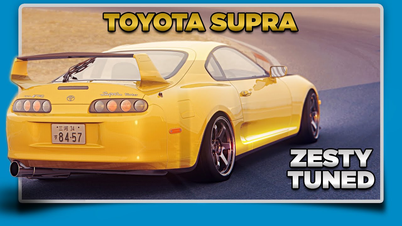 Toyota Supra Zesty Tuned | DPWerkz edited by Zesty - YouTube