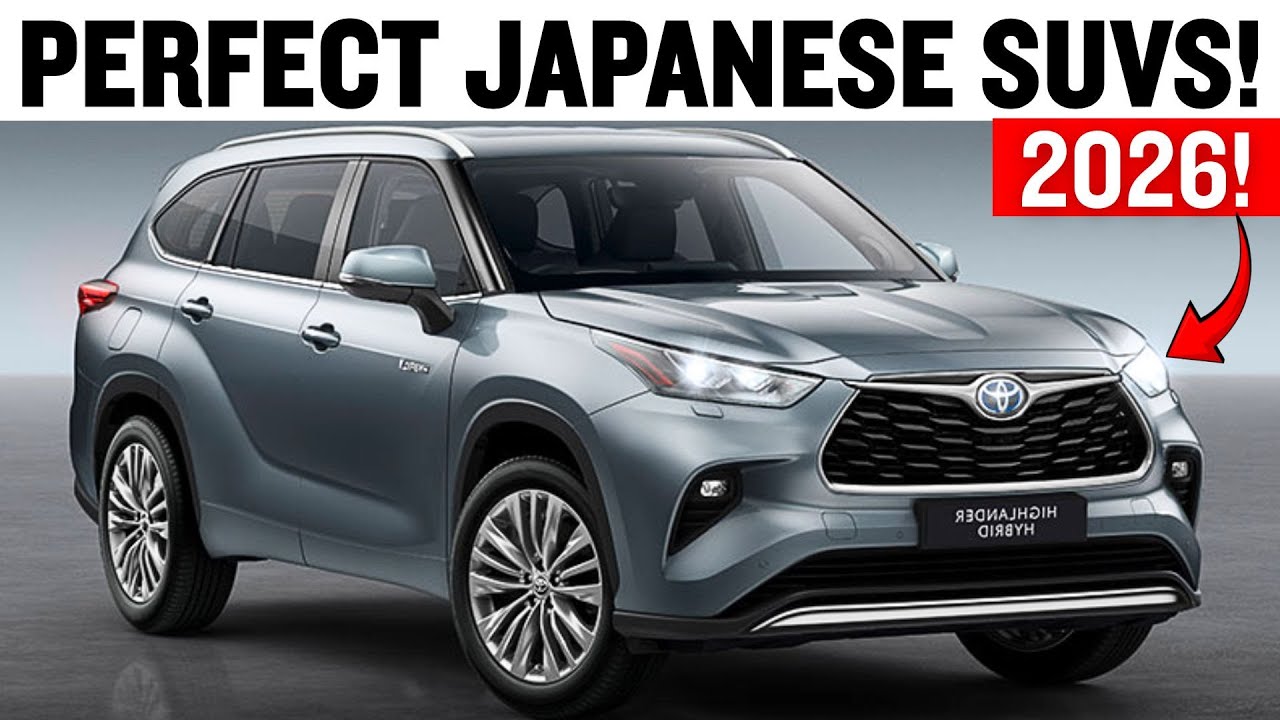 7 Most Reliable Japanese SUVs Coming in 2026! Built to Last