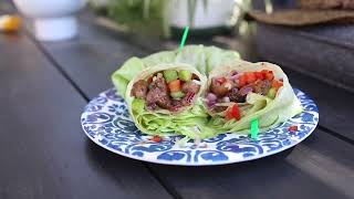 These Low Carb Thai Lettuce Wraps are Easy and Delicious