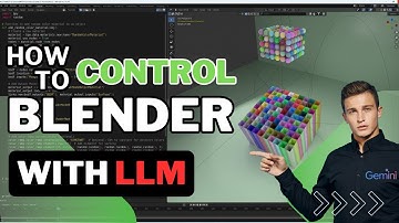 I Controlled Blender With My Voice using LLM (Gemini)