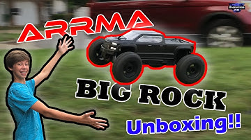Arrma BIG ROCK Unboxing and FIRST RUN!