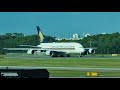 Airbus a380 de singapore airlines  vol de singapour  hong kong