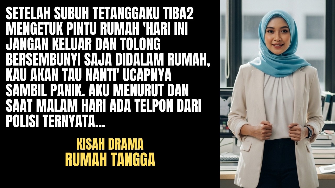 TETANGGAKU BERKATA, JANGAN KELUAR RUMAH! TERNYATA ADA RAHASIA MENGERIKAN DI LUAR...