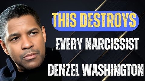 What Happens When the Narcissist Realizes You Don’t Care Anymore | Denzel Washington Motivation
