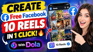 How to Create Facebook Reels in Bulk for FREE with Dola AI 🔥 | Step-by-Step Tutorial