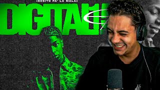 Reaccion A Yk Its Junaa- Digital 15 Besito Pa La Mala Visualizer