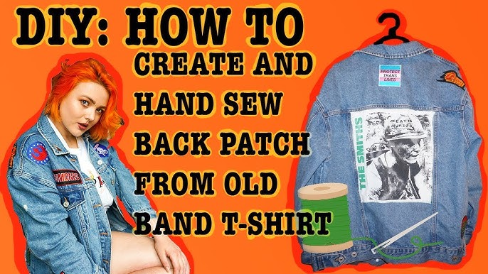 GOTH 101: How To Sew On A Patch 