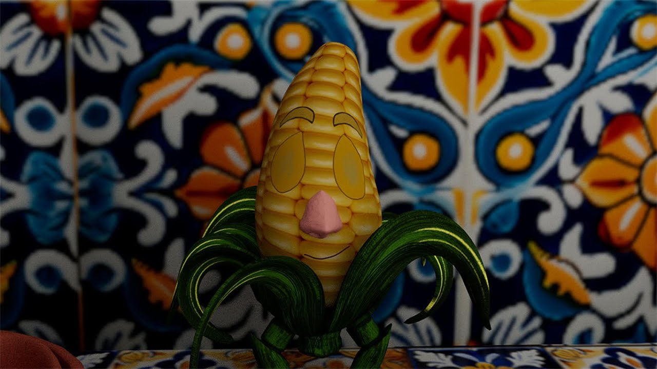 ANGRY CORN, Animation Project in 3D