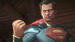 Atom vs Superman Injustice 2 Fight one