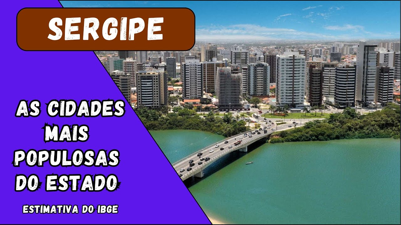 As Cidades Mais Populosas de Sergipe em 2025 (Ranking Atualizado pelo IBGE)