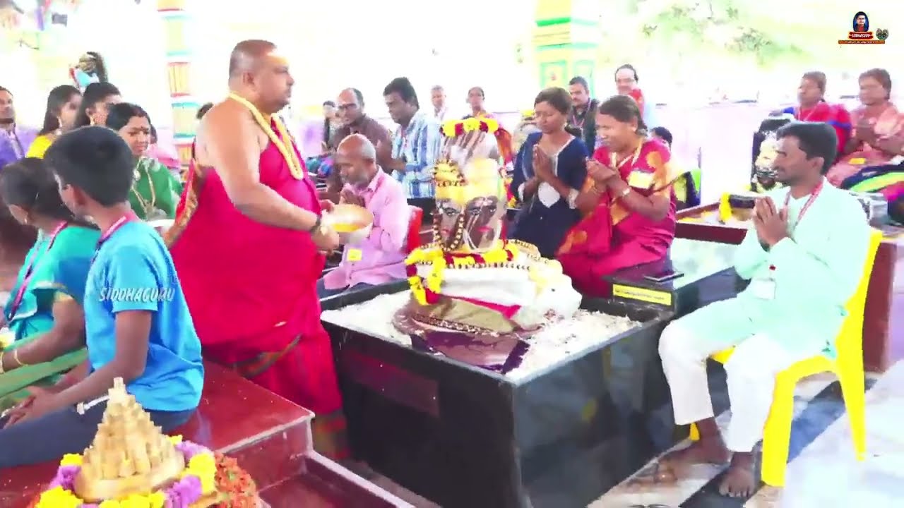 దాతలకు ఆశీస్సులు / Blessing to devotees | Rudra Shiva linga Pratishta  | Siddhaguru