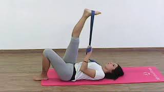 esercizi pilates ONE LEG CIRCLE