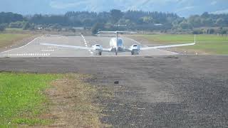 Massey School Of Aviation DA42 | Takeoff from Palmerston North