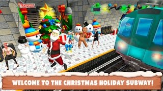 Christmas Train Driving Sim HD Gameplay Android/IOS screenshot 2