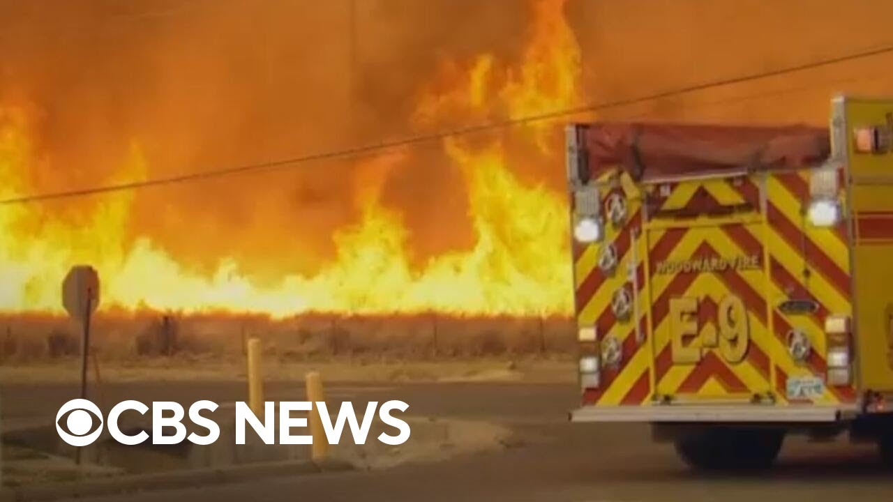 Winds fuel powerful Oklahoma wildfire and force evacuations