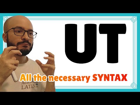 Syntactic functions and values of UT (and NE) ?️ super important! ‹ Latin course #13.28