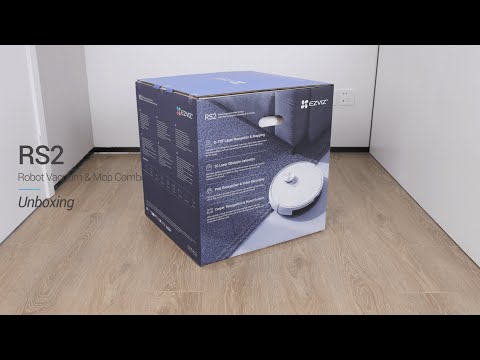 EZVIZ RS2 Unboxing - Smart Robot Vacuum & Mop Combo