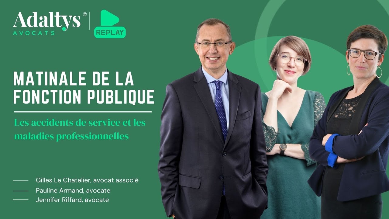 Adaltys fonction publique : accidents de service et maladies professionnelles