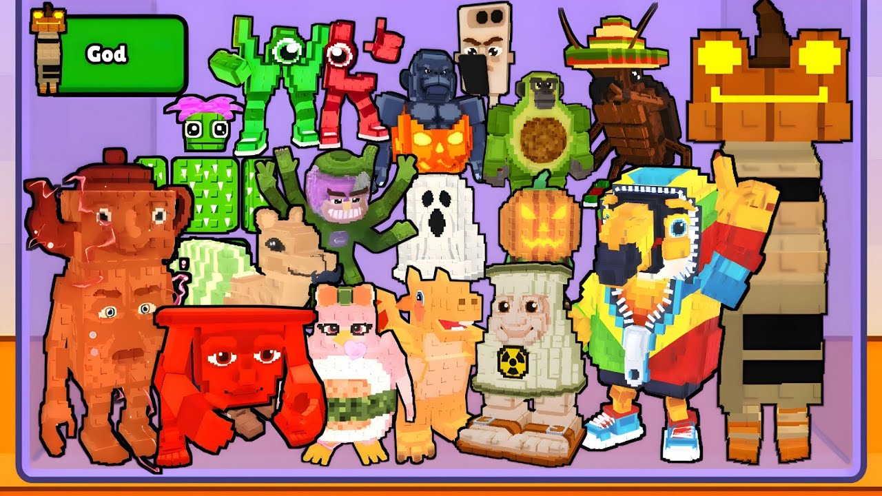 Merge Fellas Italian Steal Brainrot - Tuff Toucan | New Mode Maker - Max Level Gameplay