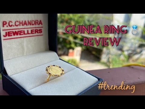 P.C. Chandra Jewellers 22k (916) BIS Hallmark Yellow Gold and American Diamond  Ring for Men (Size 23) - 4.11 Grams : Amazon.in: Fashion