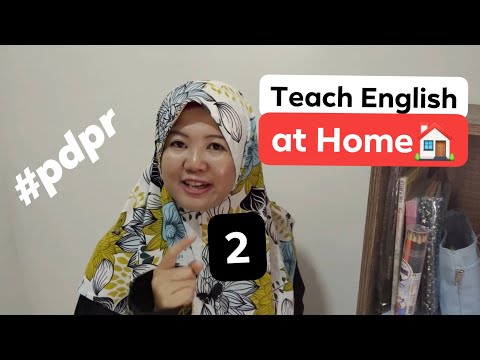 Tips Ajar Anak Bahasa Inggeris di Rumah (Siri II) berasaskan PDPR | CC: Bahasa Melayu