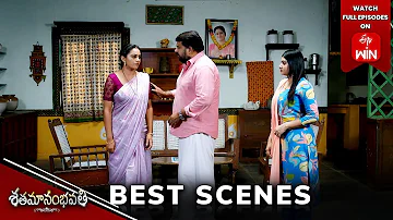 Shatamanam Bhavati Best Scenes: 13th May 2024 Episode Highlights |Watch Full Episode on ETV Win |ETV