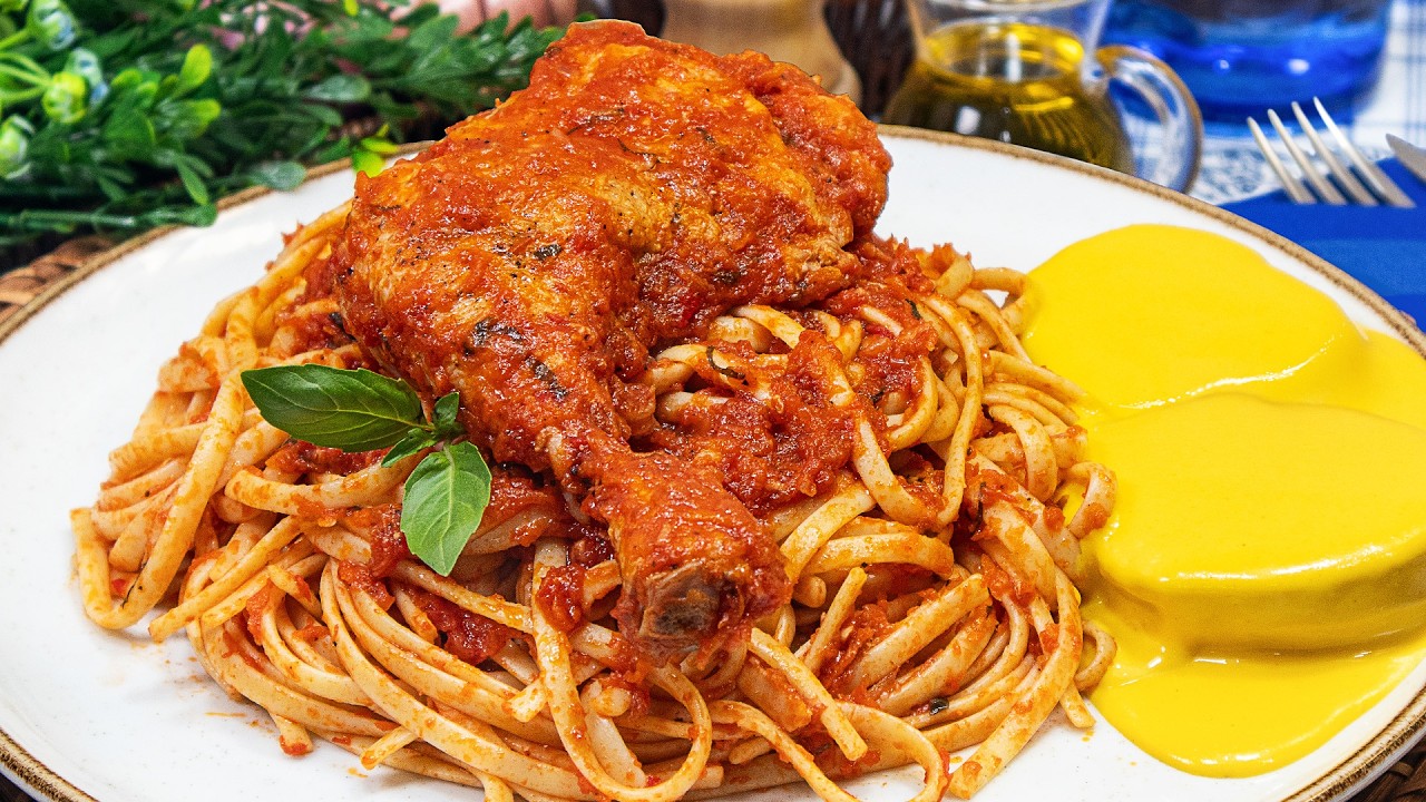 Tallarines Rojos con Pollo | RECETA PERUANA | Sazón y Corazón