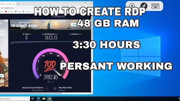HOW TO CREATE 3:30 HOURS RDP FOR FREE ll 💯 PERSANT WORKING ll FULL TOTURIAL