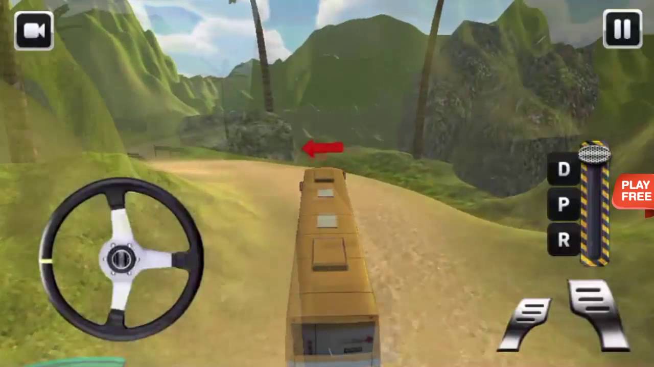 gaming logo Offroad Hill Bus Simulator 3D - Android Gameplay HD