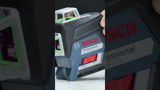 Bosch GLL 3-80 CG green laser level with 3 planes and 12V battery #tooltest  #boschprofessional