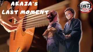 Akaza's Last Moment Demon Slayer:Infinity Castle Movie fingerstyle