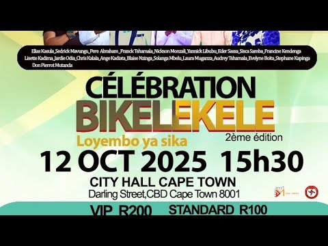 Celebration Bikelekele Le 12 October 2025 City Hall Cape Town Interview Artist