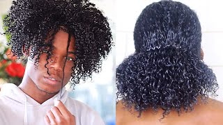 Grow Longer Natural Hair Mens Wash Day Updated