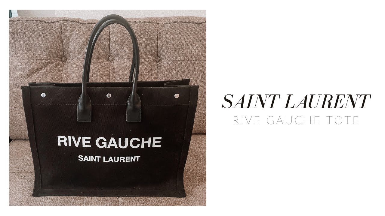 SAINT LAURENT RIVE GAUCHE TOTE REVIEW