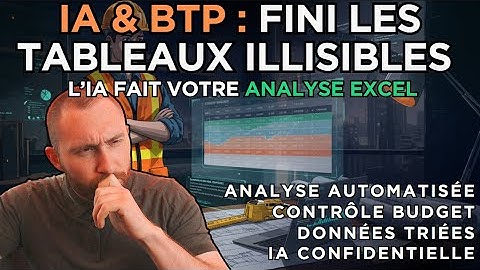 Le BTP passe à l’IA : Analysez vos Tableurs sans Effort avec ChatGPT