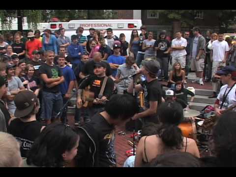 BIG D Live in Harvard Square - Song: New England