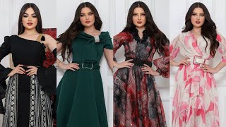 تصاميم فساتين ناعمة للعيد 2023 بالوان صيفية جذابة Amazing Women's Dresses Outfits For summer