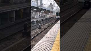 阪神尼崎駅9000系普通東花園行き到着