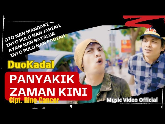 PANYAKIK ZAMAN KINI - DUO KADAL - KAJOT dan  DAFAN MULIFA - Music video official class=