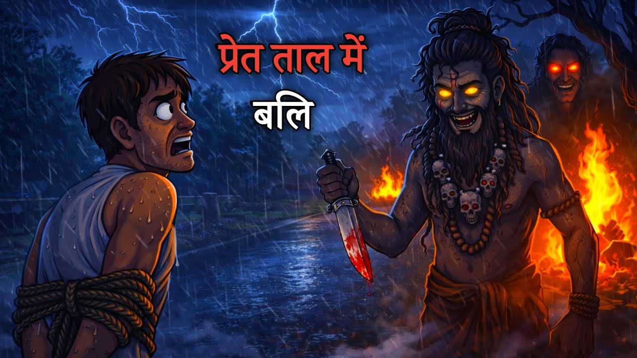 प्रेत ताल की बलि अमर होने का काला सच | Rudrapur Horror Story | Village Horror Story | Skull Junction