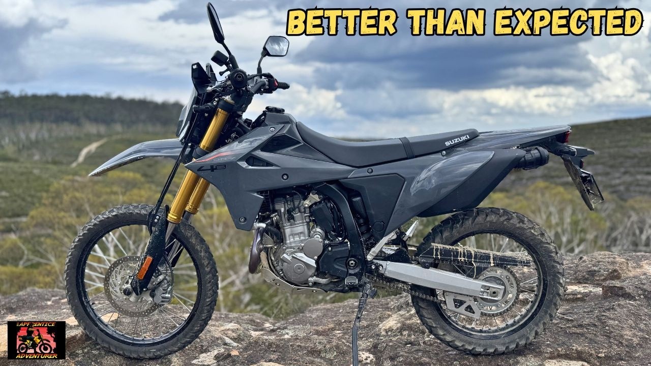 Suzuki DR-Z4S Very First Ride || It's Better Than You Think!