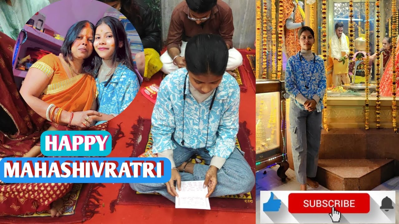 Mai Puja Nahi Ki || Mandil Mein Bohot Bhir Tha 😔🙃 #happymahashivratri2026 @Swetayadavvlogs01 