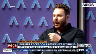 Facebook president speaks out