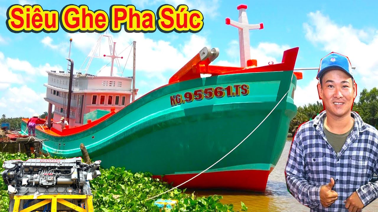 Khám Phá Siêu Ghe Pha Súc Cá Cơm || Ông Chủ Khá Tâm Huyết Với Nghề (P1)