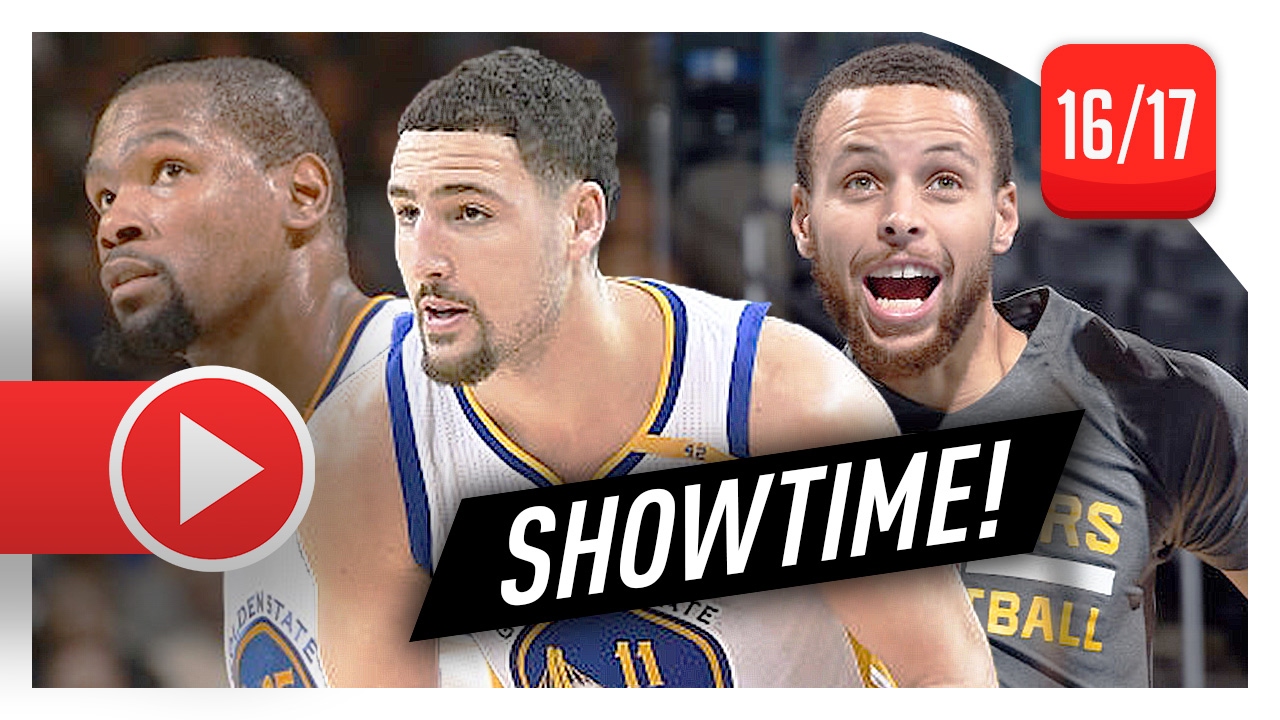 Stephen Curry, Kevin Durant & Klay Thompson Full Highlights vs Kings (2017.02.15) - SHOWTIME!