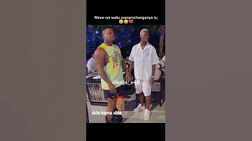 SIDE KAMA SIDE KUMBE FAMILIA NUSU NIJI CHANGANYE KUA MAKINI MIDA YA KAZI HII BABA KIMWAGA 