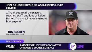Raiders head coach Jon Gruden steps down after offensive emails surface screenshot 5