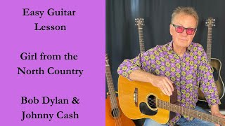 Girl From the North Country - Guitar Lesson for Beginners - 